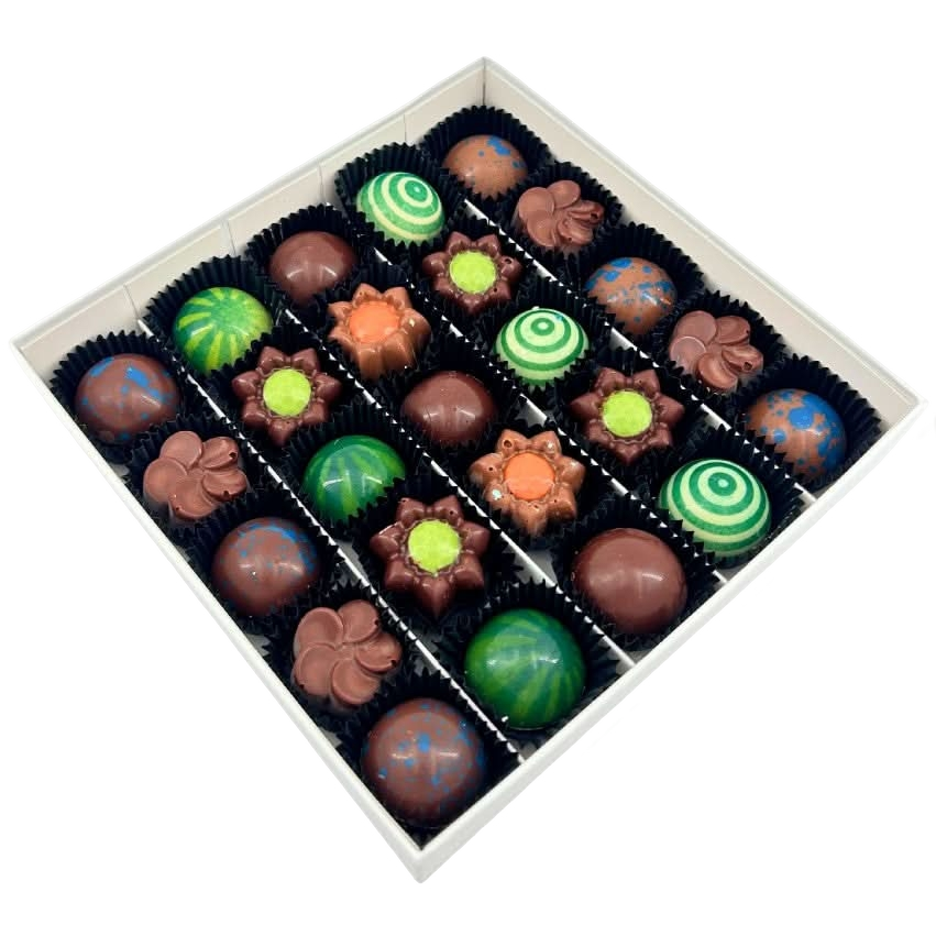 Tropische Meerespralinen Box (gemischt) 375 Grs