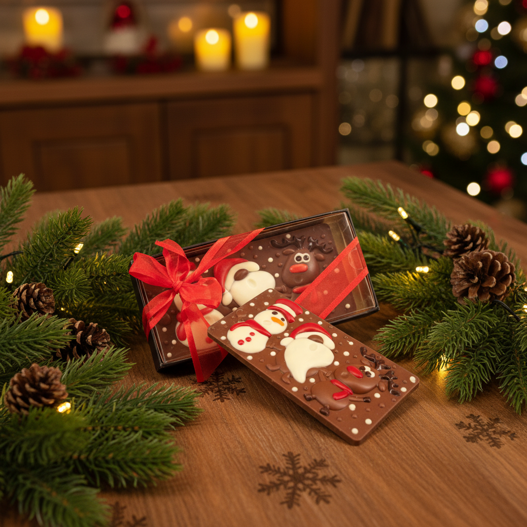 Vollmilchschokolade Weihnachtsfreunde Tafel 100g