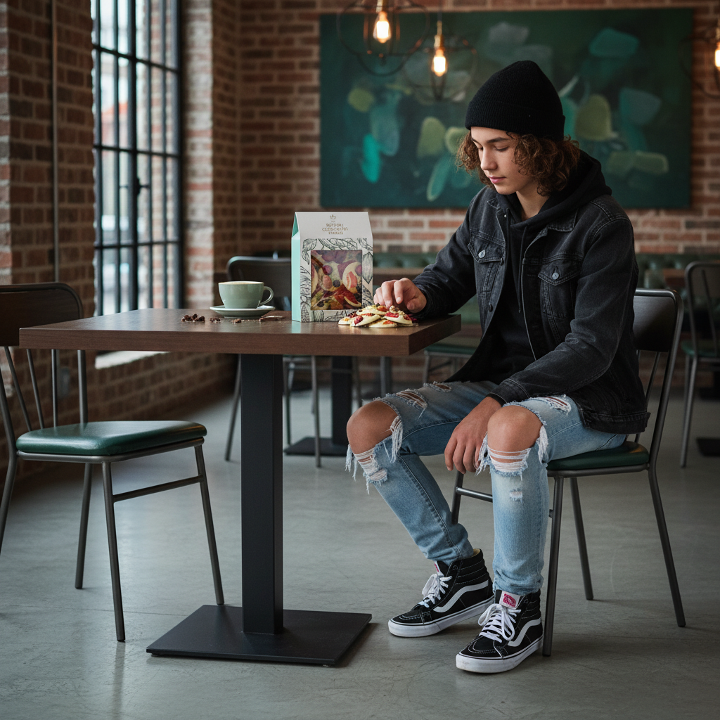 Weiße Schokoladenmendiants mit Pistazien-, Mandel-, Erdbeer- und schwarzen Johannisbeerstückchen