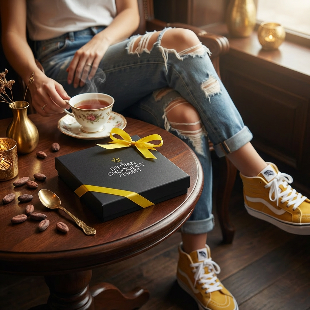 Prestige Schachtel mit 9 Schokoladentrüffeln 135g