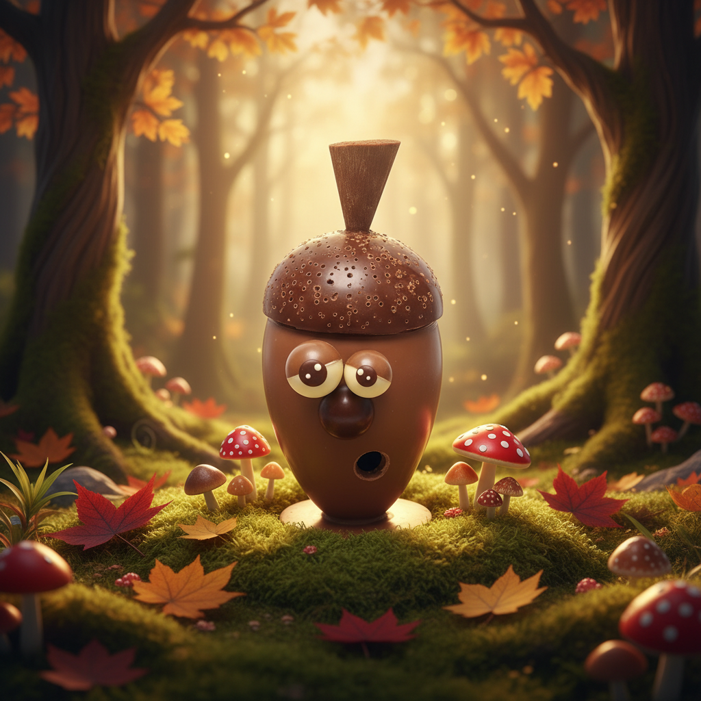 Vollmilchschokolade Eichel 440g