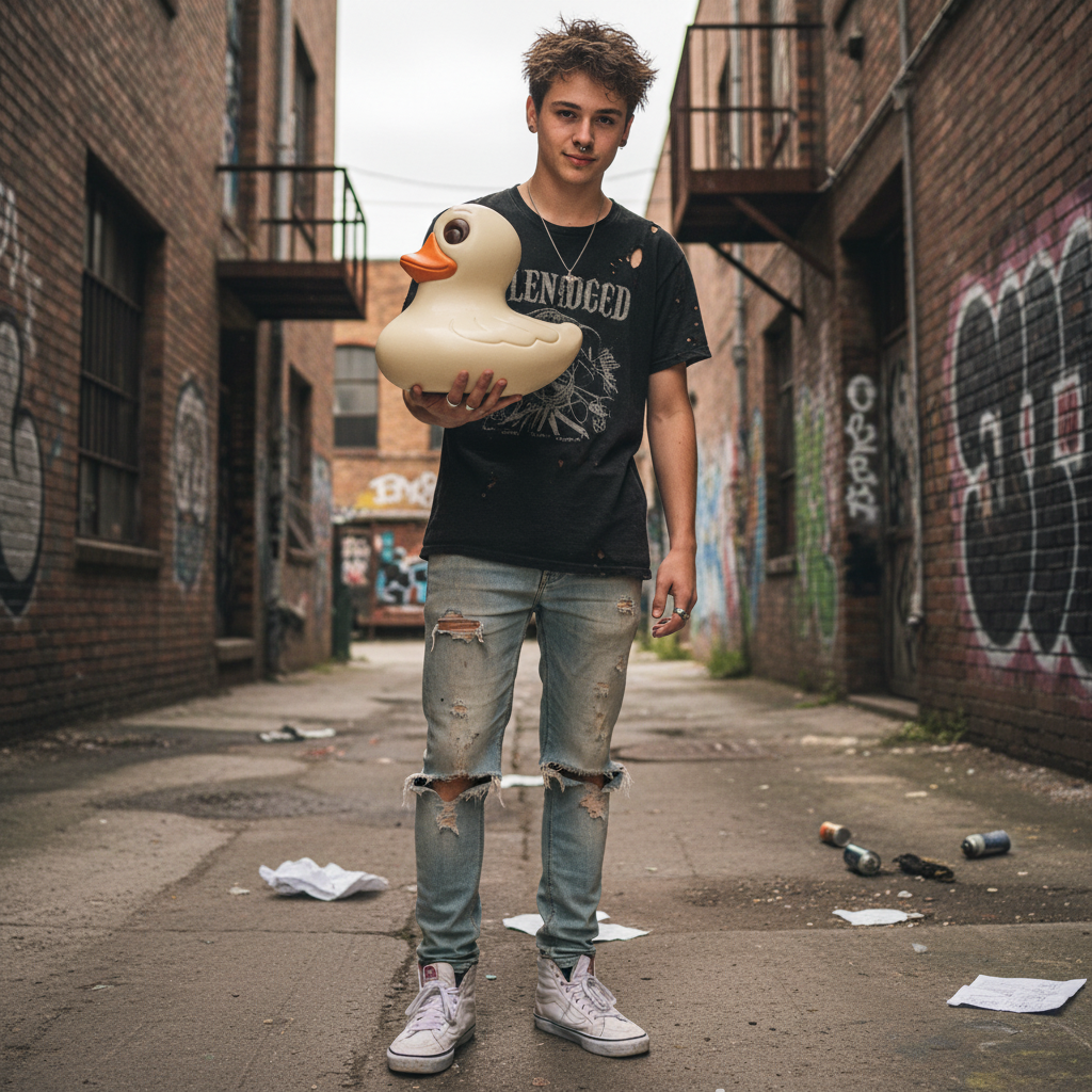 Ente L (weiß) 300 Grs