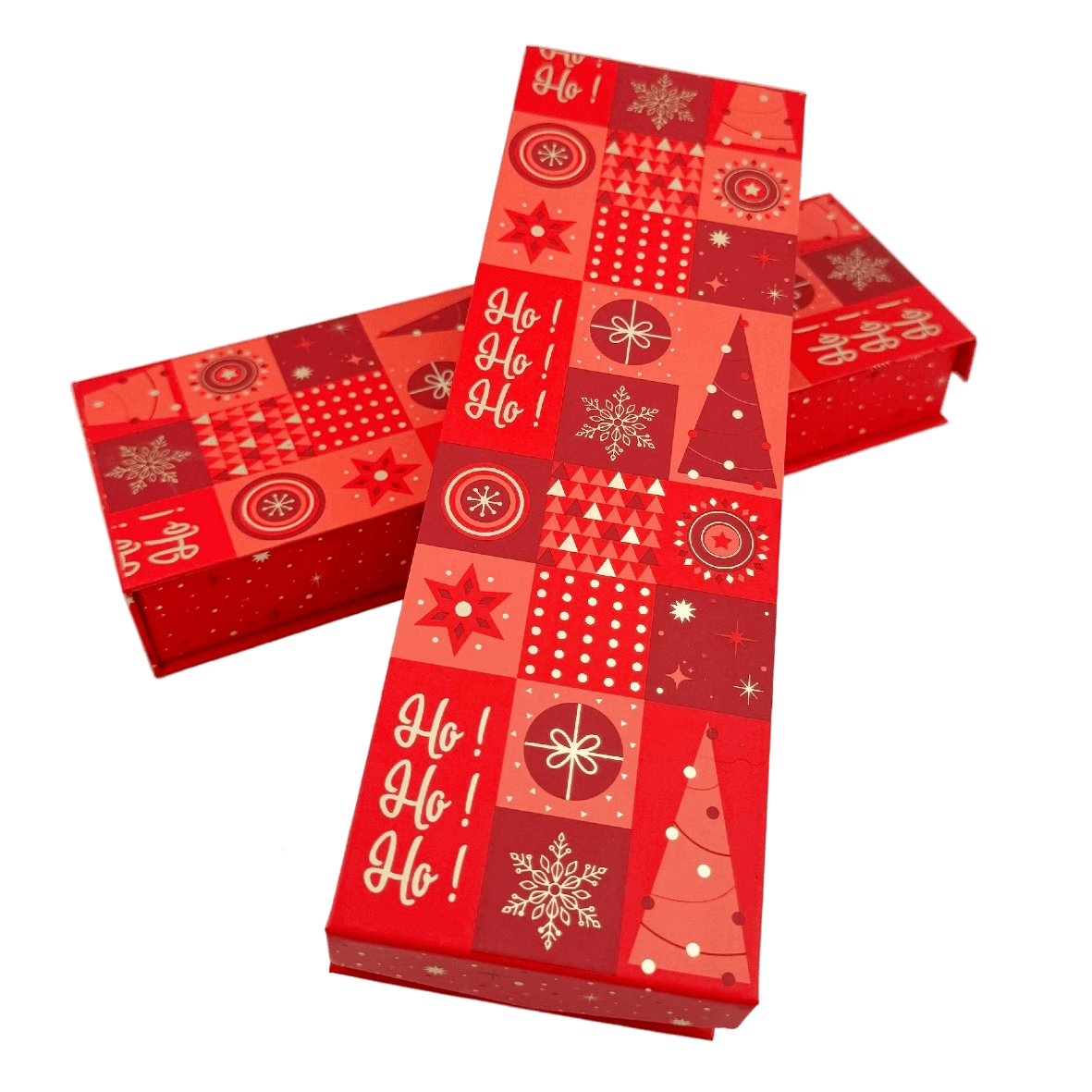 Weihnachten 14 Pralinen und Trüffel Schachtel ho-ho-ho 225g