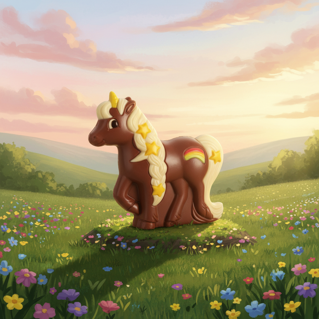 Vollmilchschokolade Einhorn 90g