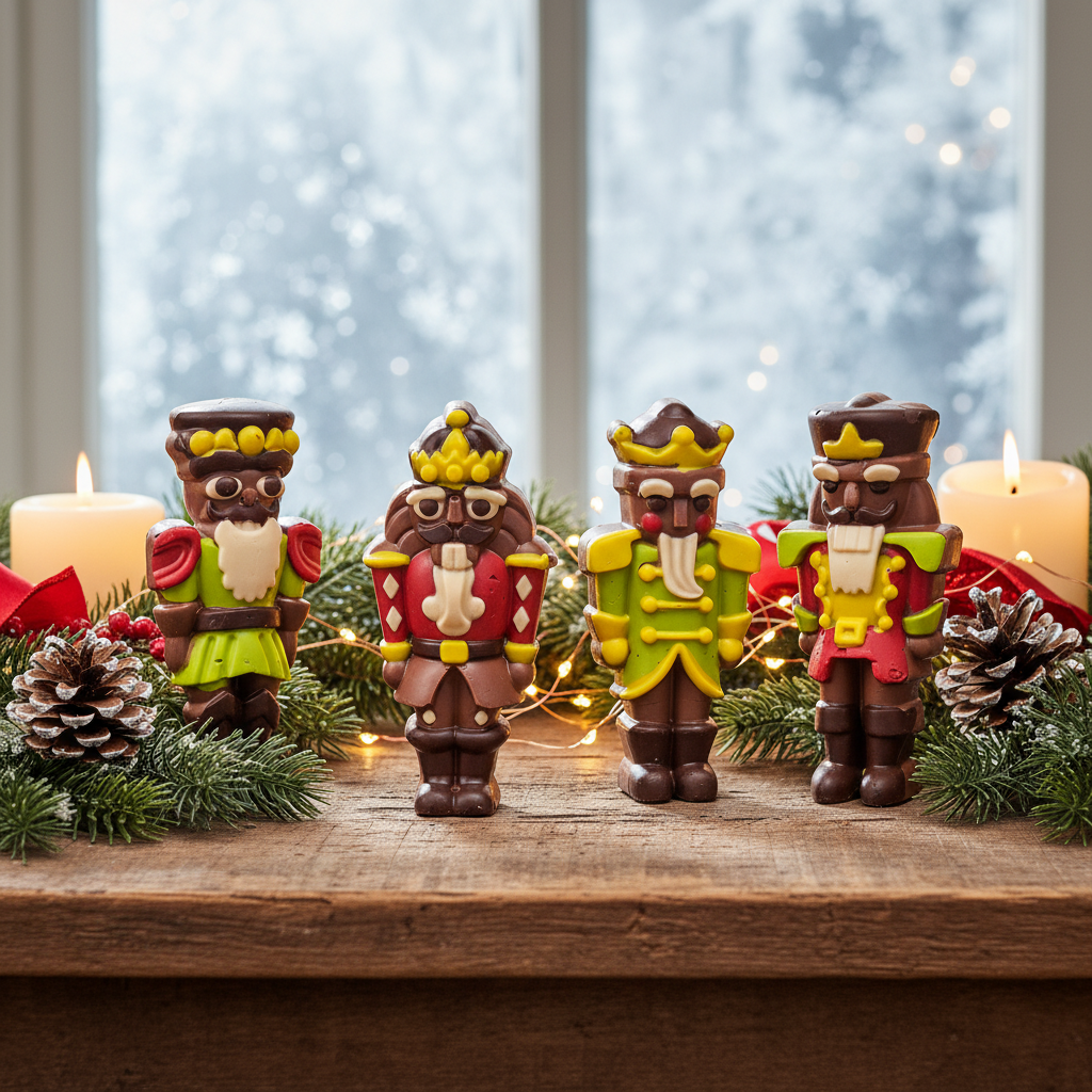 Weihnachts-Nussknacker Soldat 130 Grs (Milch)