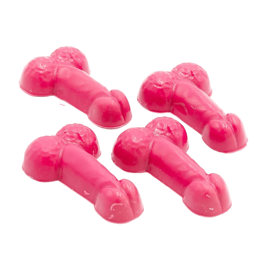 Weiße Schokolade Karamellbonbon 190g (rosa)