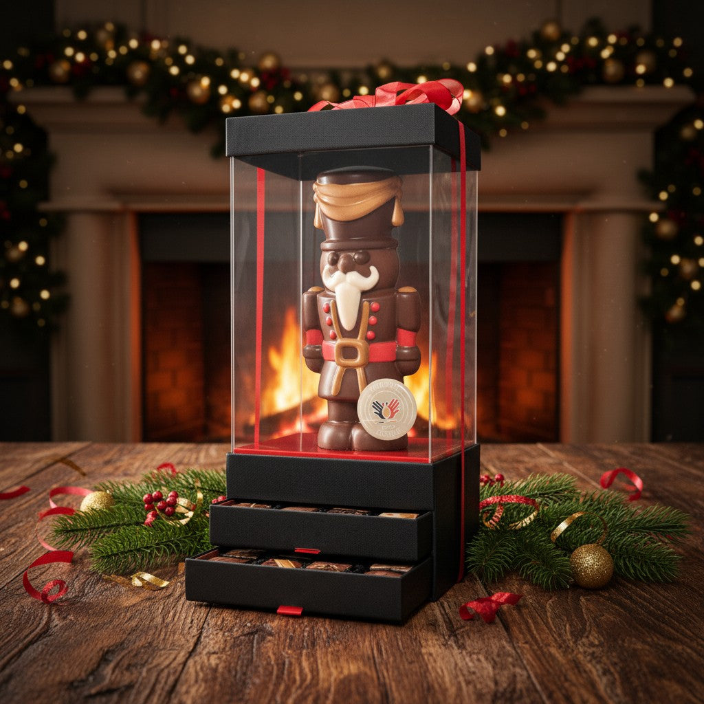 Skyline Nussknacker mit Pralinen