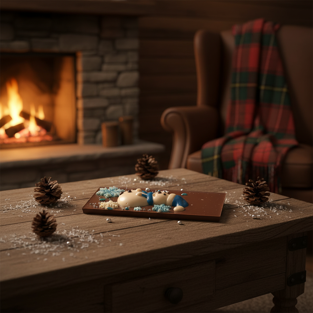 Vollmilchschokolade Winterriegel 120g