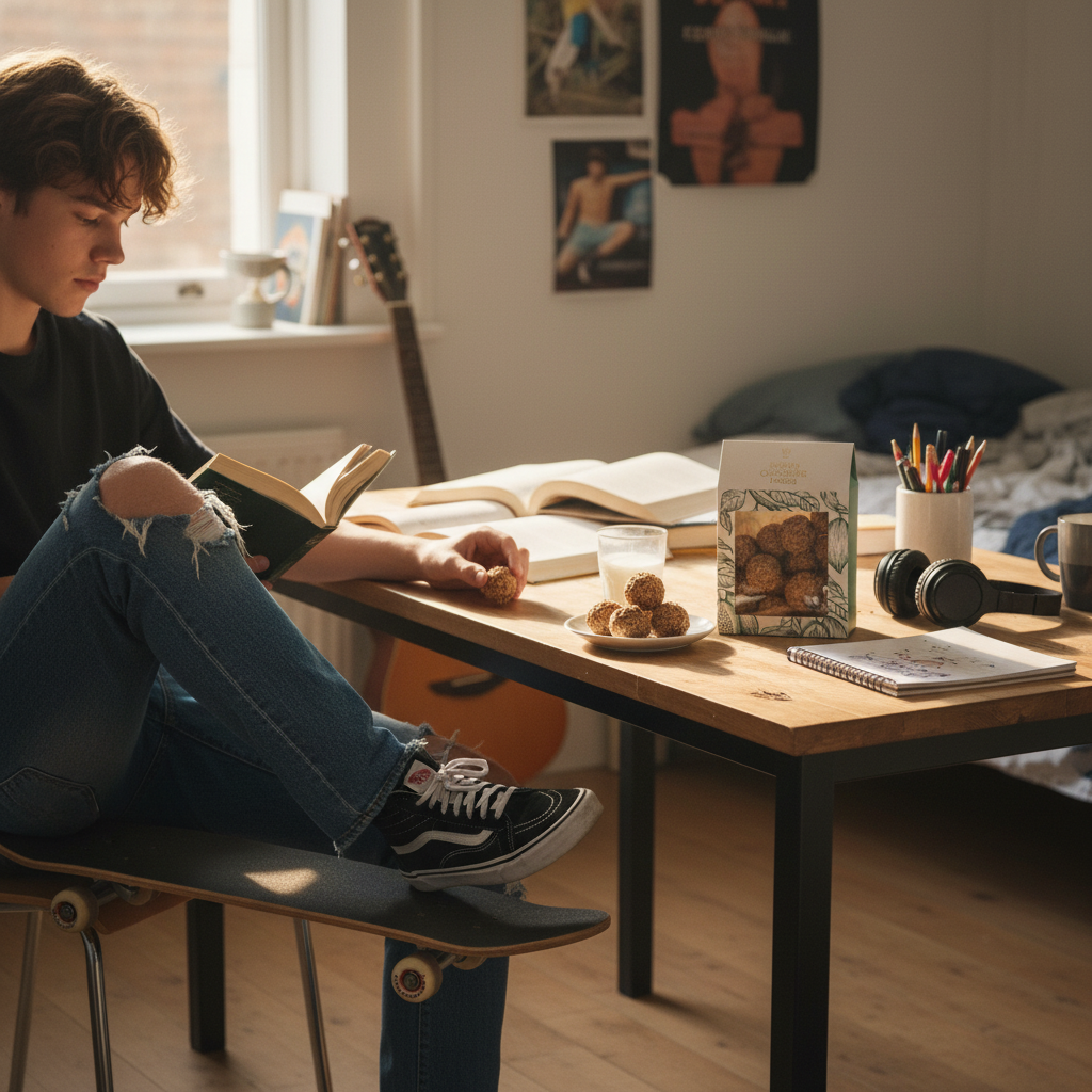 Beutel mit belgischen Trüffeln mit Feuilletine-Überzug 160g