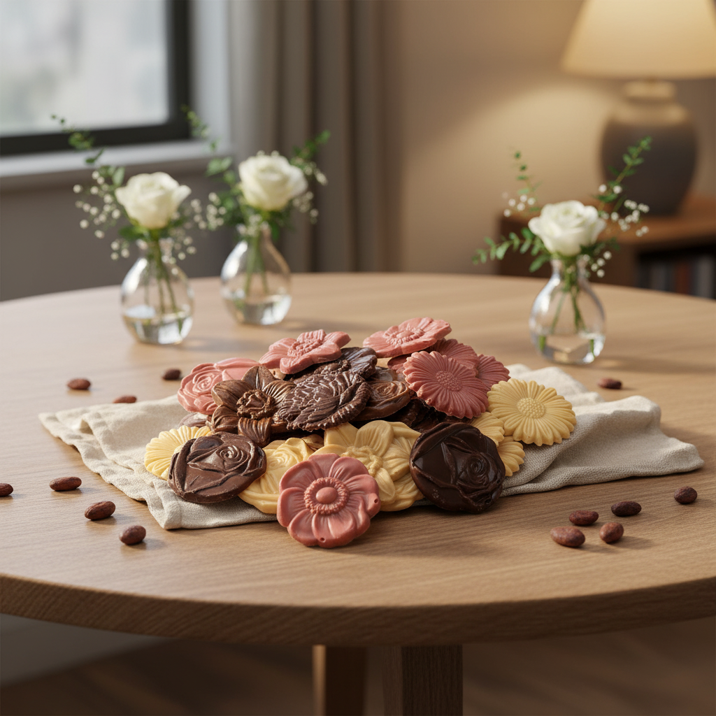 Mischung aus Schokoladenblüten 120g