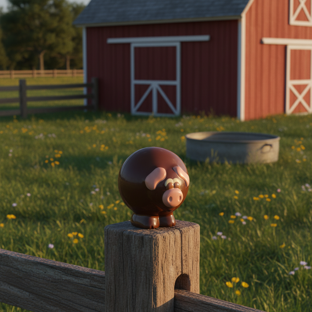 Dunkle Schokolade Schwein 130g