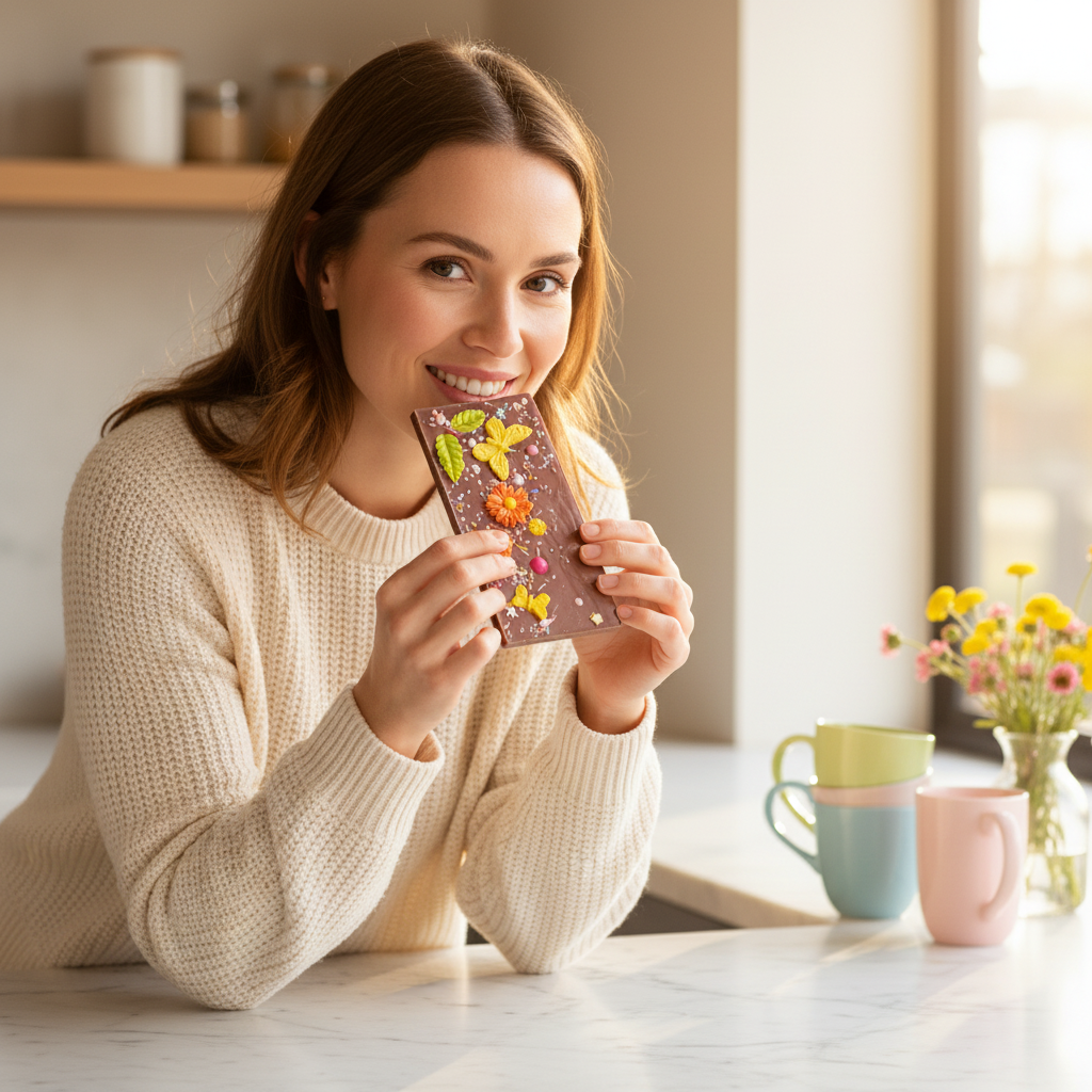 Vollmilchschokoladen-Frühlingsriegel 110g