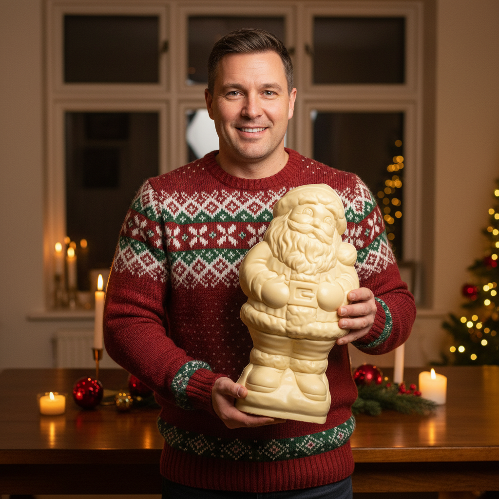 Weihnachtsmann 3 Kgs (weiß)