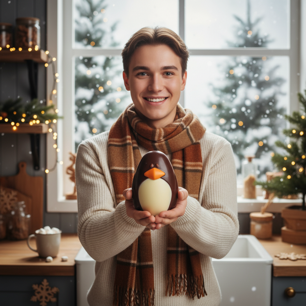 Pinguin (dunkel) 370 Grs