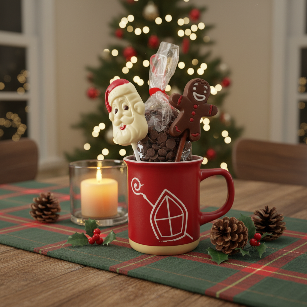 Vollmilchschokoladentropfen im Nikolausbecher 200g