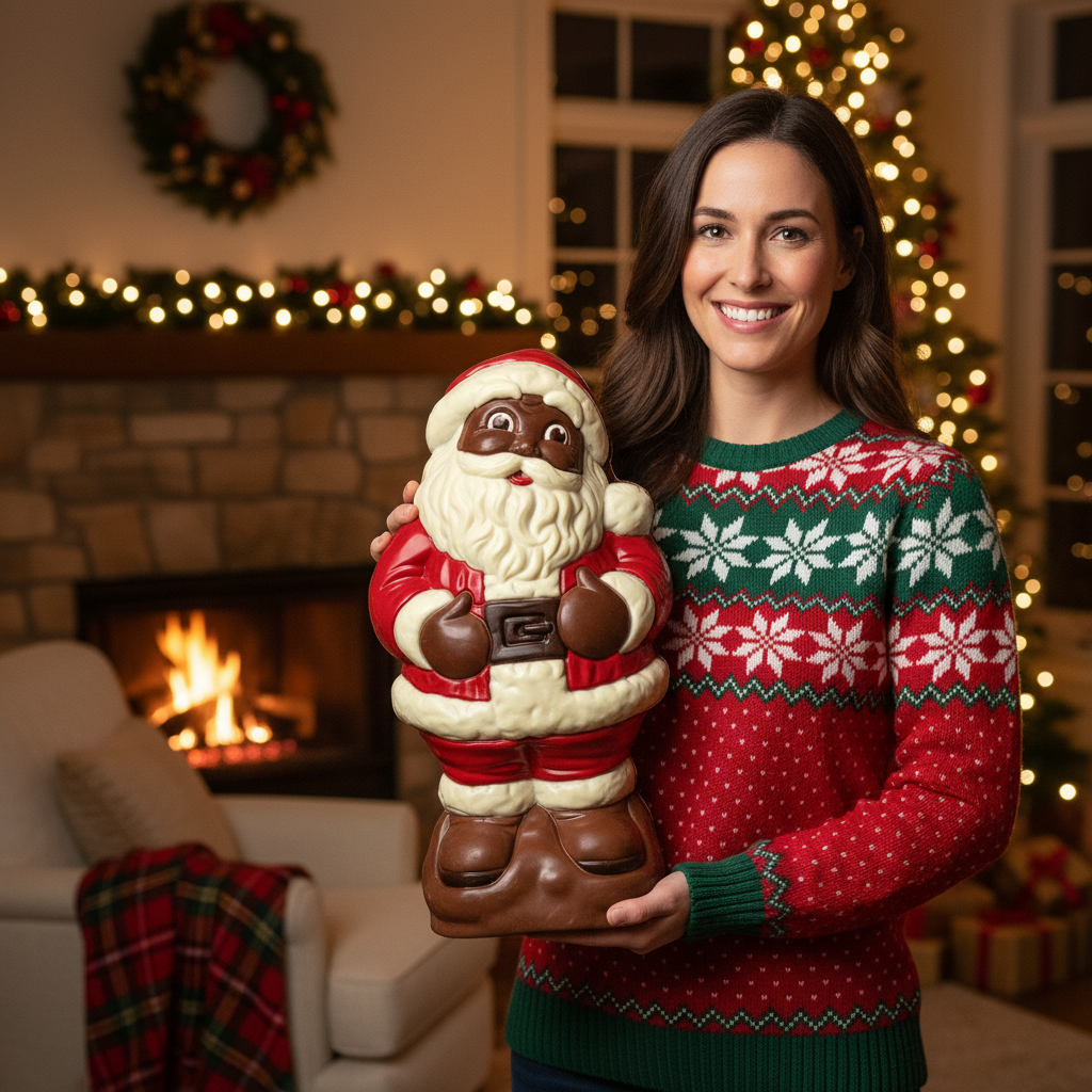 Weihnachtsmann klein & groß 3,2 Kg (Milch)