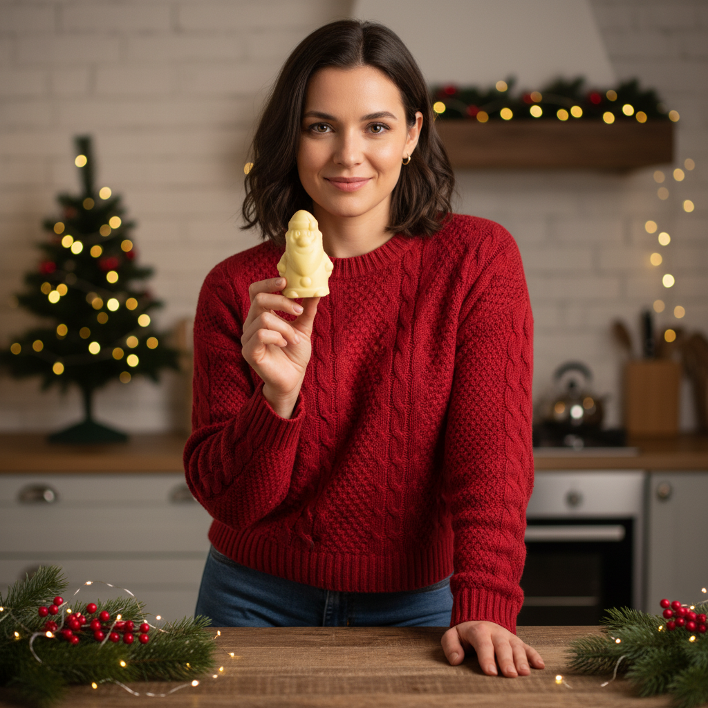 Weihnachtsmann (weiß) 150 Grs