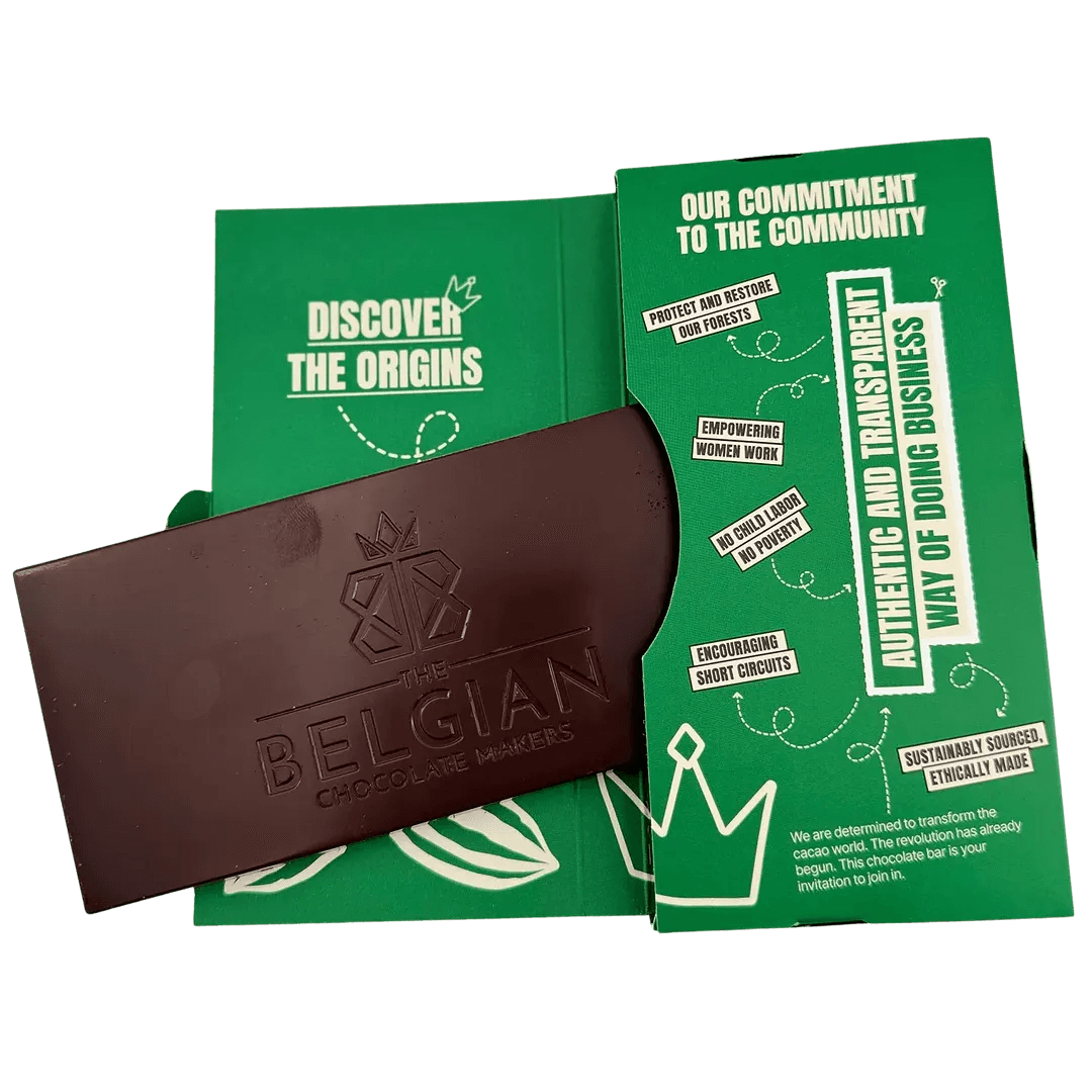 Schokoladentafel Herkunft Kongo Okapi Mambasa 70%
