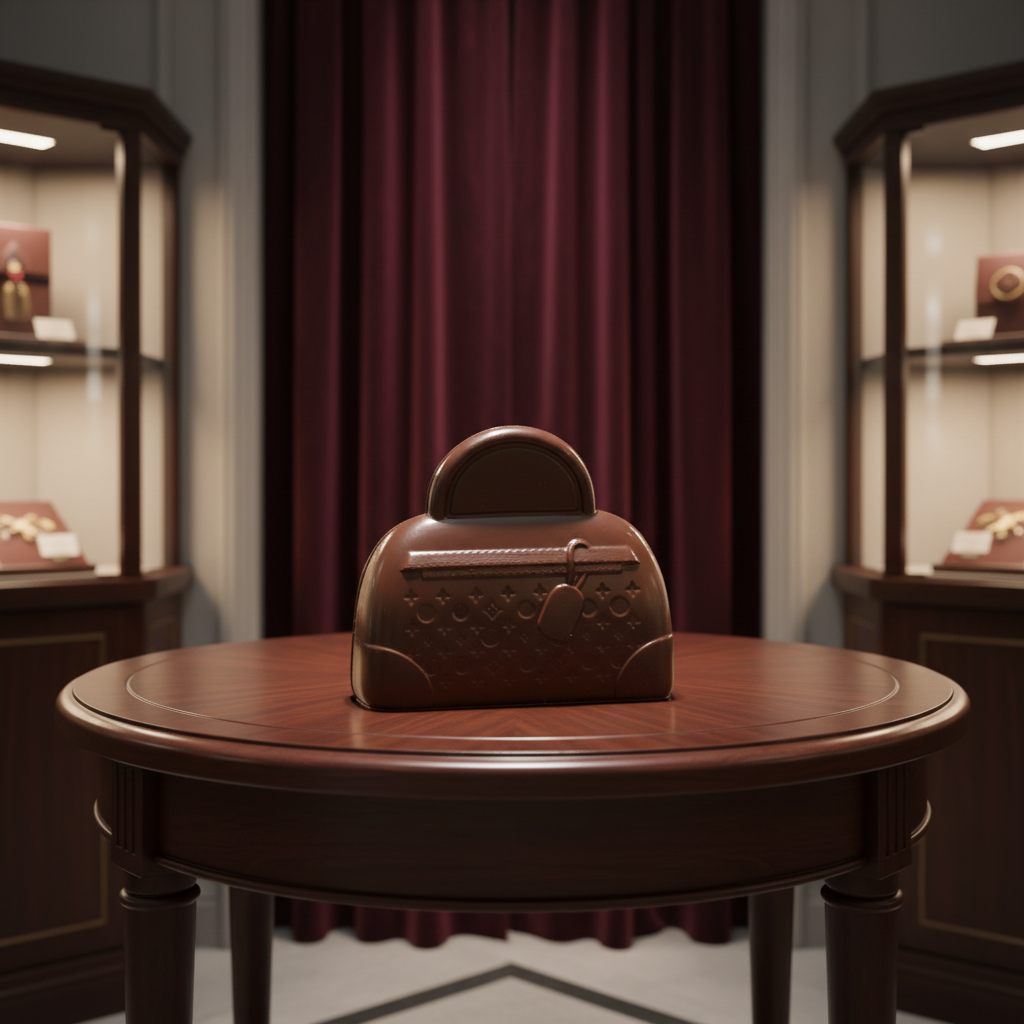 Luxus-Tüte mit dunkler Schokolade 250g