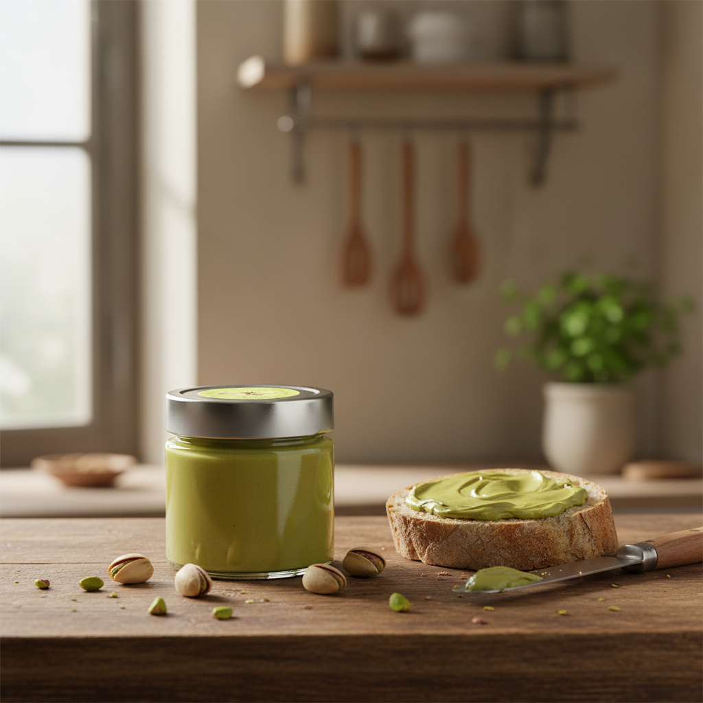 Pistazienaufstrich 250g mit 45% Bronte DOP frischen Pistazien