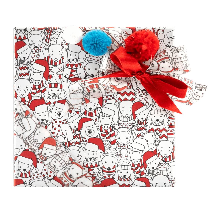 Weihnachtspackung 16 Pralinen 240g