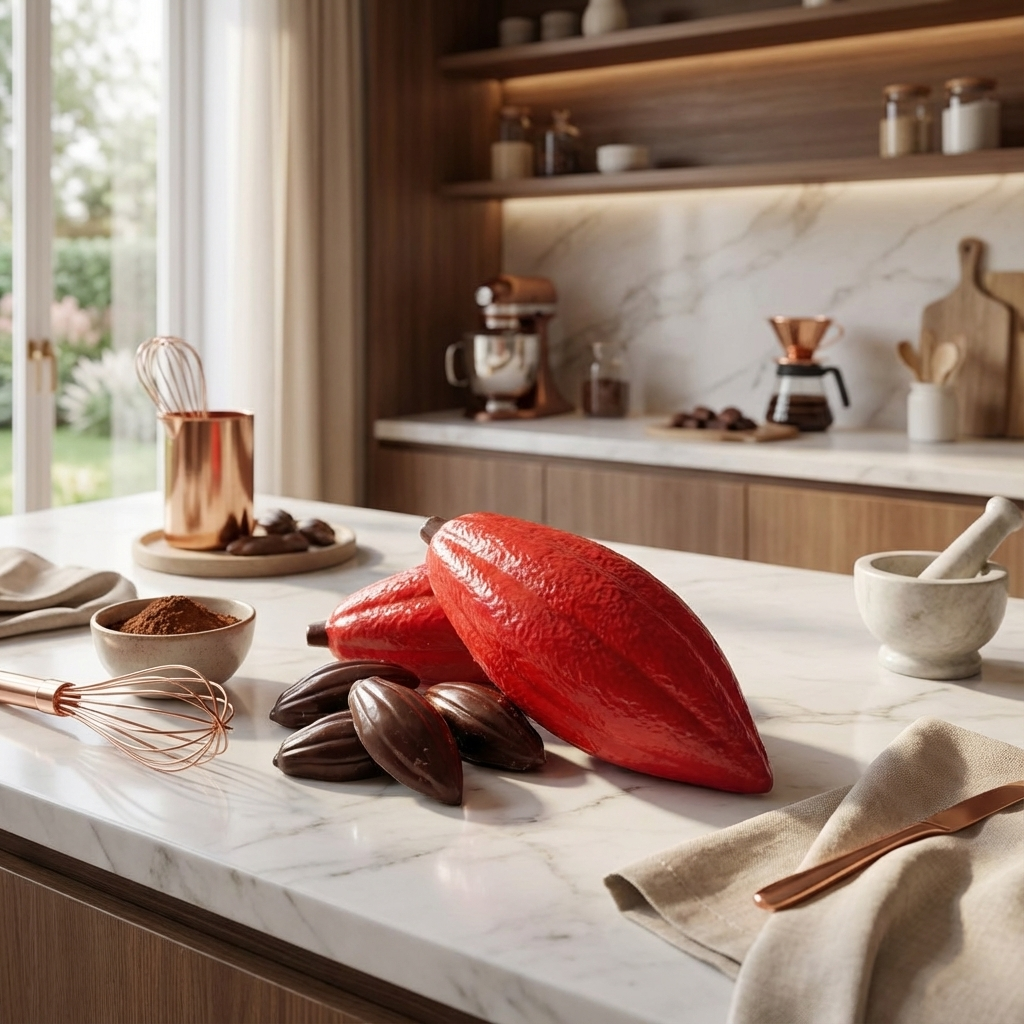 Kakaoschote weiße Schokolade 100 grs