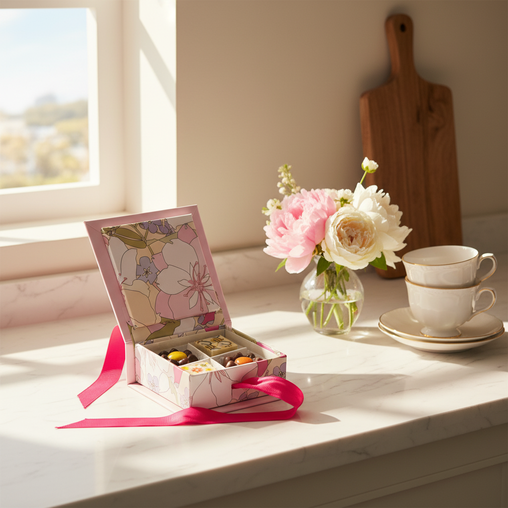 Frühlingspralinen Schachtel 50g