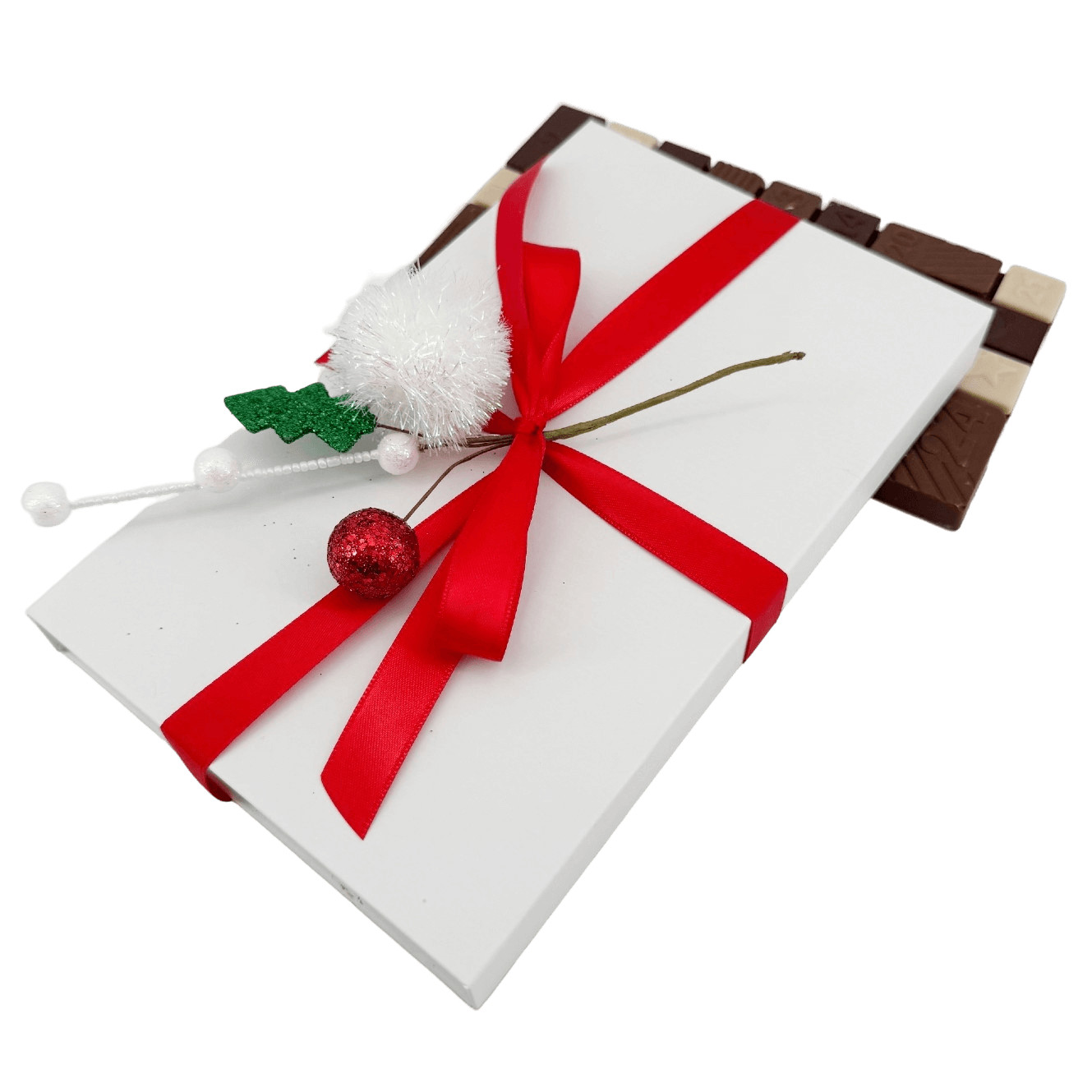 Vollmilchschokolade Weihnachts-Adventskalender 200g