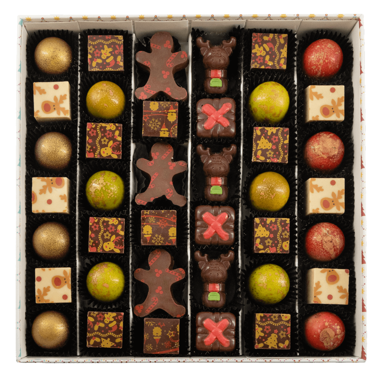 Weihnachten Winterwunderland 40 Pralinen 590 Grs