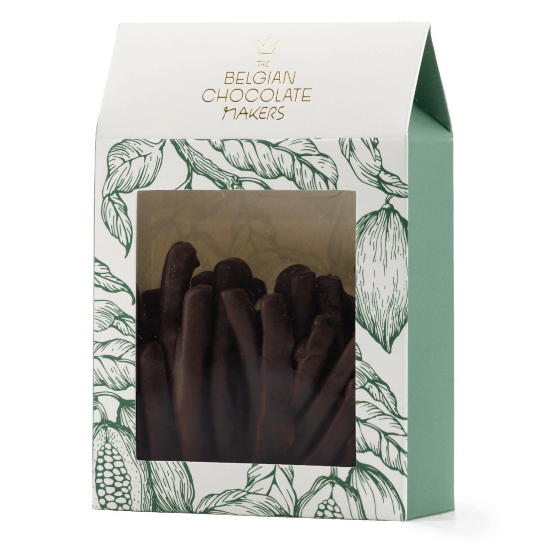 Kandierte Orangenschalen in Schokolade getaucht